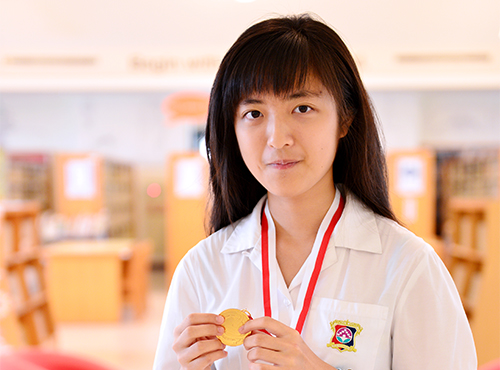 秀岡校區金孝容同學榮獲國際地理奧林匹亞競賽金牌